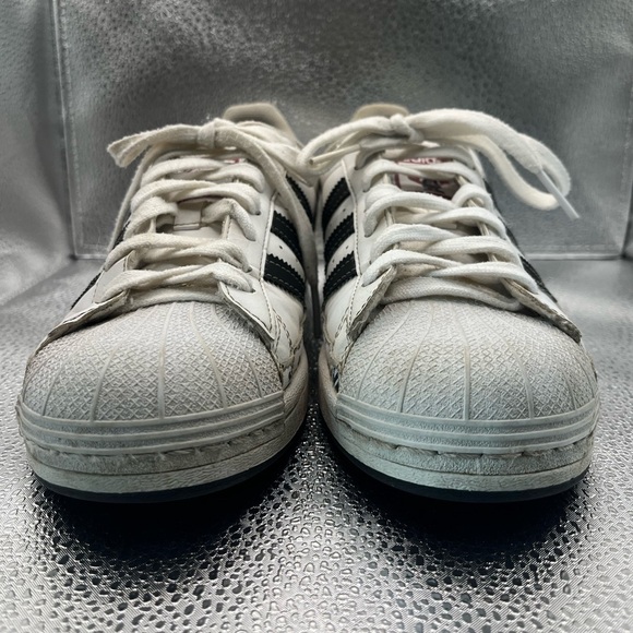 Adidas x Philip Colbert Save The Lobsters Superstar White Black Sneakers Sz 7 - Picture 2 of 16